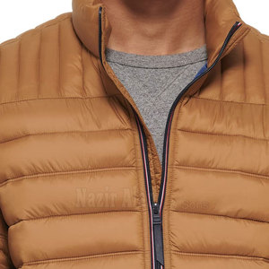 Chaqueta Acolchada Urbana para Hombre, Ropa de Invierno Cálida, Chaqueta Acolchada con Cierre Completo, Informal, a la Moda, con Logotipo Personalizado - Product Image 5