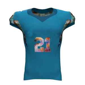 Maillot de football américain de sport cousu de haute qualité respirant à bas prix vêtements de sport maillot de football américain léger - Product Image 4