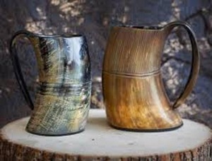 Taza de cuerno vikingo para beber y uso de taza de cuerno africano de calidad superior para Home Hotel & Wending faizacraft - Product Image 6