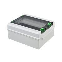 Boîte de distribution étanche en plastique domestique Boîte d'alimentation montée en surface extérieure Disjoncteur série HA IP65 Boîte d'ouverture vide