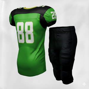 เสื้อฟุตบอลอเมริกันแบบตาข่ายสั่งทำใหม่ กางเกงขาสั้น โพลีเอสเตอร์ 100% ปักชื่อทีมและหมายเลขตามสั่ง สำหรับทุกเพศ - Product Image 6