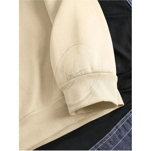 Sweatshirts graphiques personnalisés pour hommes Sweat-shirt à col rond respirant à manches longues, hauts pullover à épaules tombantes - Product Image 6