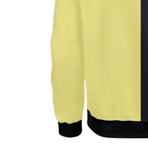 2023 hommes de haute qualité Logo personnalisé sweat coton Polyester polaire impression en relief col rond motif solide pour l'hiver - Product Image 4