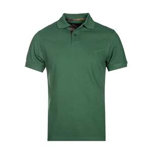 2025 polos de talla grande para hombre, polos personalizados para hombre, polos ajustados transpirables de estilo Vintage, polos de manga corta 220GSM - Product Image 1
