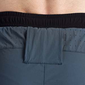 กางเกงบาสเก็ตบอล Elite Fit Active สีเทาเข้ม ไซส์ XXS กางเกงกีฬาออกกำลังกาย รูดเชือกผูกเอว ผลิตจากผ้าโพลีเอสเตอร์ถักผสมสแปนเด็กซ์ พร้อมโลโก้ - Product Image 6