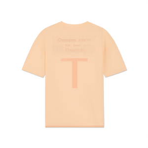 Breathable Casual Peach 100% Cotton T-Shirt in XS Size - Product Image 3