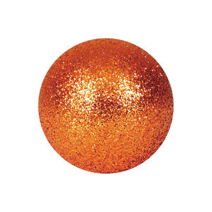 ลูกบอลคริสต์มาสตกแต่งยูโรพาล์มส์ 3.5 ซม. สีทองแดงกลิตเตอร์ แพ็ค 48 ชิ้น - Product Image 1