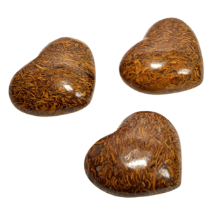 Vente en gros cristal naturel Quartz coeur calligraphie Jaspe Puffy coeur harmonie Reiki pierre pour décoration intérieure et amour Style cadeaux - Product Image 3