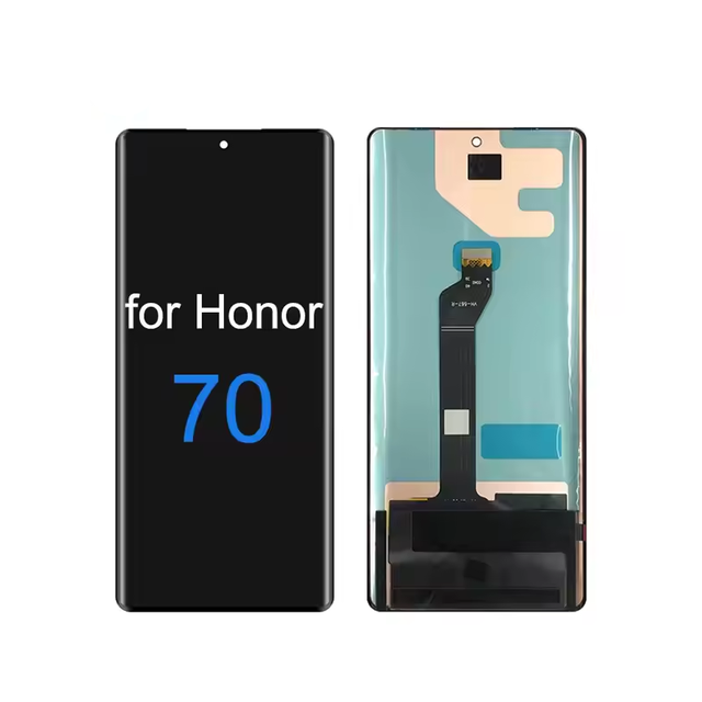 Original High Quality LCD Touch Screen with 1 Year Warranty 100% Working Tested for Honor 70 Smartphone Replacement
