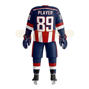 Uniforme de Hockey sobre Hielo para Adultos de Último Diseño, Alta Calidad, 100% Poliéster, Ecológico, Hecho en Pakistán, a Precio Económico - Product Image 2