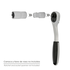 Adattatore di riduzione da 1/4" femmina a 3/8" maschio - Product Image 3