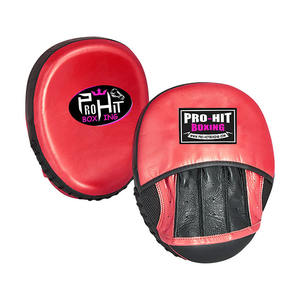 Coussinets de mise au point de boxe pour entraînement professionnel avec logo personnalisé Mitaines de mise au point de boxe en cuir véritable sur mesure - Product Image 4