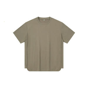 Camiseta de Manga Corta para Hombre, Estilo Retro, Holgada, Ecológica, de Algodón Jersey 100%, 180 GSM, Tallas Grandes, Personalizable OEM, Venta al Por Mayor - Product Image 4