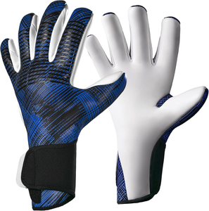 ถุงมือผู้รักษาประตูหนังระบายอากาศได้ดีถุงมือฟุตบอลมืออาชีพโลโก้2026ออกแบบได้ตามต้องการ - Product Image 3