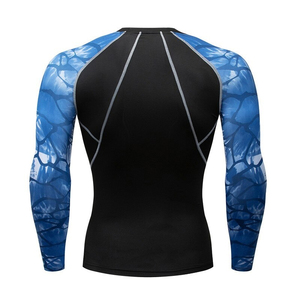High Quality Custom Compression Performance <b>Rash</b> <b>Guard</b> for <b>Men</b> Short Sleeve Long Sleeve <b>Men</b> <b>Rash</b> <b>Guard</b> - Product Image 3