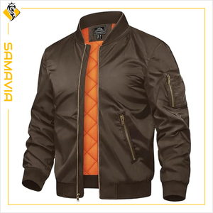 custom men's bomber <b>jackets</b> streetwear casual college fashion winter <b>jacket</b> usa fashion streetwear men clothing wear whole sale - Product Image 1
