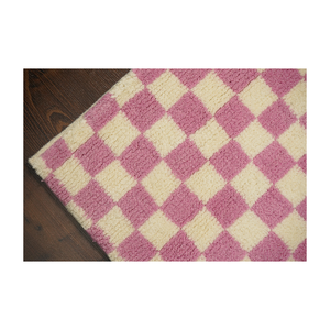 Tapis en laine fait main moderne tendance esprit bohème infusé tapis en laine moderne tissé à la main pour la maison - Product Image 1