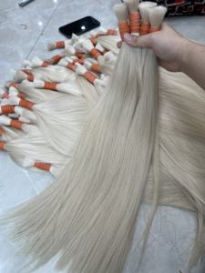 Color 613 cabello humano Rubio a granel directo de fábrica cabello crudo vietnamita de alta calidad - Product Image 2