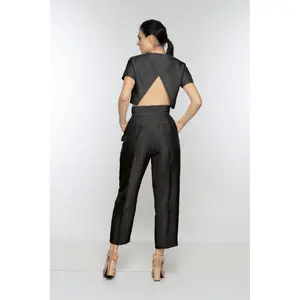 Fashionable Women Back Cut Crop Top for Girls and Women Available at Wholesale Price from Indian Supplier