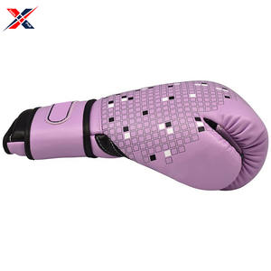 2025 Guantes de boxeo con logotipo personalizado Unisex Guantes de entrenamiento con estampado de cuero de alta calidad Color sólido Kick Boxing para exteriores Tamaños 12 oz - Product Image 3