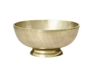 Antique <b>Silver</b> Finished Metal Bowl Unique Designer Fruit Serving Snacks Royal Look for Food Elegant Bowls for Commercial Use - Product Image 5