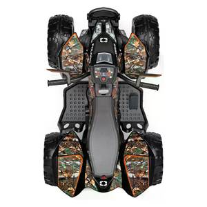 Polaris Outlaw 12V 8Ah Lithium (110cm) Moto Quad de Camuflaje para Niños IGOR0116 - Product Image 3