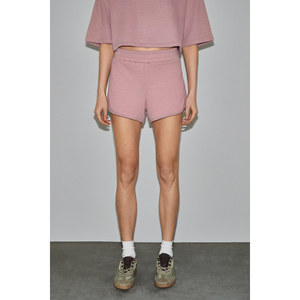Shorts décontractés pour femmes GRIMELANGE PETAL en tissu extensible à taille élastique - Product Image 3