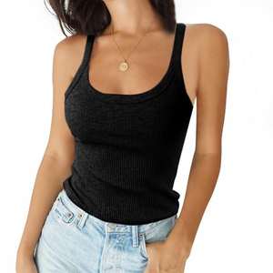 Camiseta sin mangas para mujer Camiseta de entrenamiento sin mangas transpirable para Fitness, Yoga, ejercicio y uso diario de verano - Product Image 4