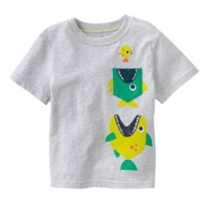 Fournisseurs de gros T-shirt pour enfants à manches courtes en coton imprimé T-shirt décontracté pour bébé garçon - Product Image 3
