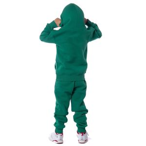 ชุดวอร์มสองชิ้นสำหรับเด็กผ้าคอตตอนเนื้อนุ่มสบายออกแบบได้ตามต้องการชุดวอร์มสำหรับกีฬาและแฟชั่นลำลอง - Product Image 5