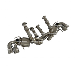 Sistema de Escape Valvetronic para Chevrolet <span class=keywords><strong>Corvette</strong></span> <span class=keywords><strong>C8</strong></span> 6.2, Silenciador con Control Remoto, Accesorios para Automóviles de Alto Rendimiento, Catback - Product Image 5