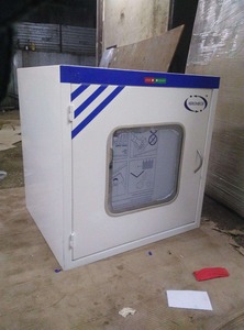 Caja de paso estática para sala limpia más vendida con ventana acrílica transparente y revestimiento antibacteriano para partículas eficientes a la venta - Product Image 4