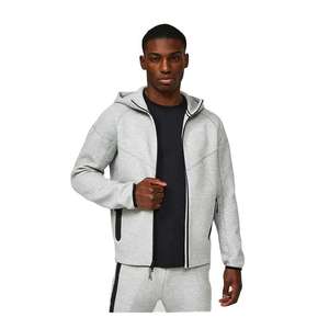 Conjunto de Sudadera con Capucha y Pantalones Deportivos Personalizados de Fábrica, Ropa Deportiva para Hombre, Sudadera Unisex Extra Grande con Cremallera - Product Image 2