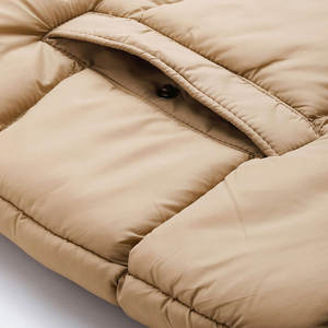 Veste matelassée imperméable pour homme à col à capuche à manches longues, article frais 2026, veste à bulles imperméable pour homme - Product Image 5