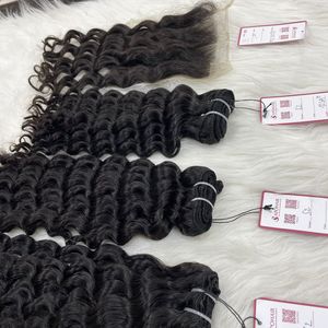 Extensiones de cabello humano vietnamita en bruto 100%, onda profunda suelta, encaje HD, Clip-in, visón, cutícula alineada, vendedores de cabello virgen - Product Image 2