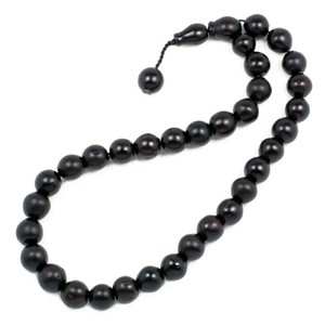 สีเขียวลูกปัดสวดมนต์เคาน์เตอร์ tasbih tasbeeh หินแก้ว Tassels ramadan ของขวัญมุสลิมอิสลาม - Product Image 6