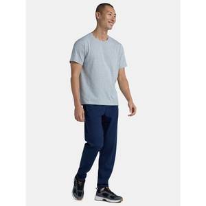 Beige 300g Camiseta de manga corta de algodón pesado Verano Cuello redondo Camisa suelta y base para hombres Mujeres Camiseta básica - Product Image 5