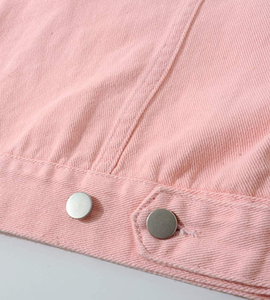 Manteau en jean de couleur ajustée pour femmes Veste pour femmes Design à la mode Veste en jean de qualité supérieure - Product Image 5