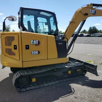 Nouveau pour mini-excavatrice sur chenilles pour moteur 306D/306E/306E2, boîte de vitesses, capacité de la benne de 0,22 m³, garantie 1 an, importé