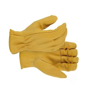 ถุงมือขับรถหนังแพะกันน้ำและกันลมสวมถุงมือให้ความอบอุ่นในฤดูหนาว - Product Image 6