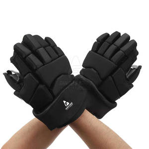 Gants de hockey sur glace en cuir de haute qualité, nouveau style, dernier design, protection complète des doigts, légers - Product Image 3