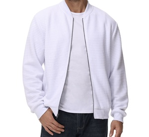 แจ็คเก็ตวาร์ซิตี้ผู้ชายแบบขายส่ง สกรีนโลโก้ได้ตามต้องการ ผ้าฟลีซหนานุ่ม ไซส์ใหญ่พิเศษ สำหรับผู้ชายและผู้หญิง แบบซิป - Product Image 1