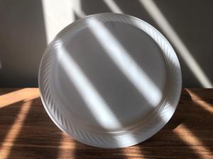 Assiettes rondes et jetables en PP de haute qualité, 240mm, 10 pouces, modèle S, ustensiles de cuisine ménagers, vaisselle HoReCa mono - Product Image 3