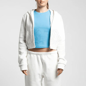 Cozy Women's Crop Hoodies Sudadera de mujer elegante | Sudaderas con capucha de moda para Mujer | Sudaderas con capucha de mujer de alta calidad - Product Image 2