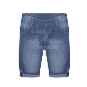Shorts en jean sur mesure, légers et respirants, pour hommes adultes, de haute qualité, en promotion. - Product Image 1