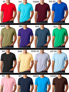 Camiseta de Manga Corta para Hombre Next Level Apparel, de Algodón/Fibra de Bambú, Transpirable, de Secado Rápido, Ecológica y Anti-UV - Product Image 6