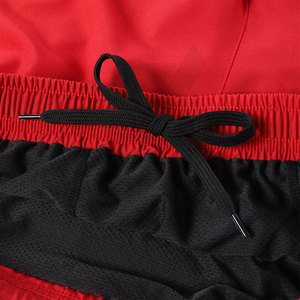 Pantalones cortos deportivos de entrenamiento para hombre, algodón y poliéster, hechos con cierre elástico de cintura media, patrón sólido, Etiqueta Privada - Product Image 2