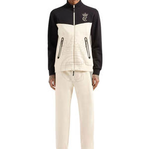 Chándal de hombre con logotipo personalizado de alta calidad fabricado en Pakistán patrón sólido ecológico precio barato al por mayor de invierno - Product Image 1