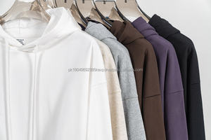 Conjunto de Sudadera y Pantalones Deportivos de Felpa Francesa para Hombre, Estilo Vintage, Personalizable, Unisex, Talla Grande, 440G, Algodón - Product Image 5