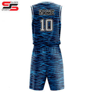 Uniforme de basket-ball nouveau design à bas quantité minimale de commande Offre Spéciale ensemble d'uniformes de basket-ball bon marché de bonne qualité - Product Image 2